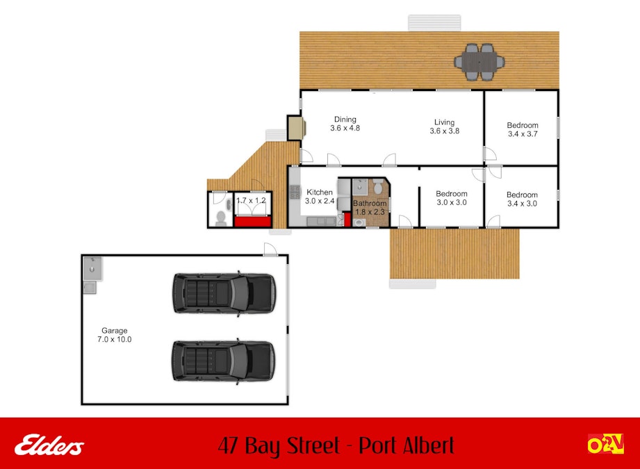 47 Bay Street, Port Albert, VIC, 3971 - Floorplan 1