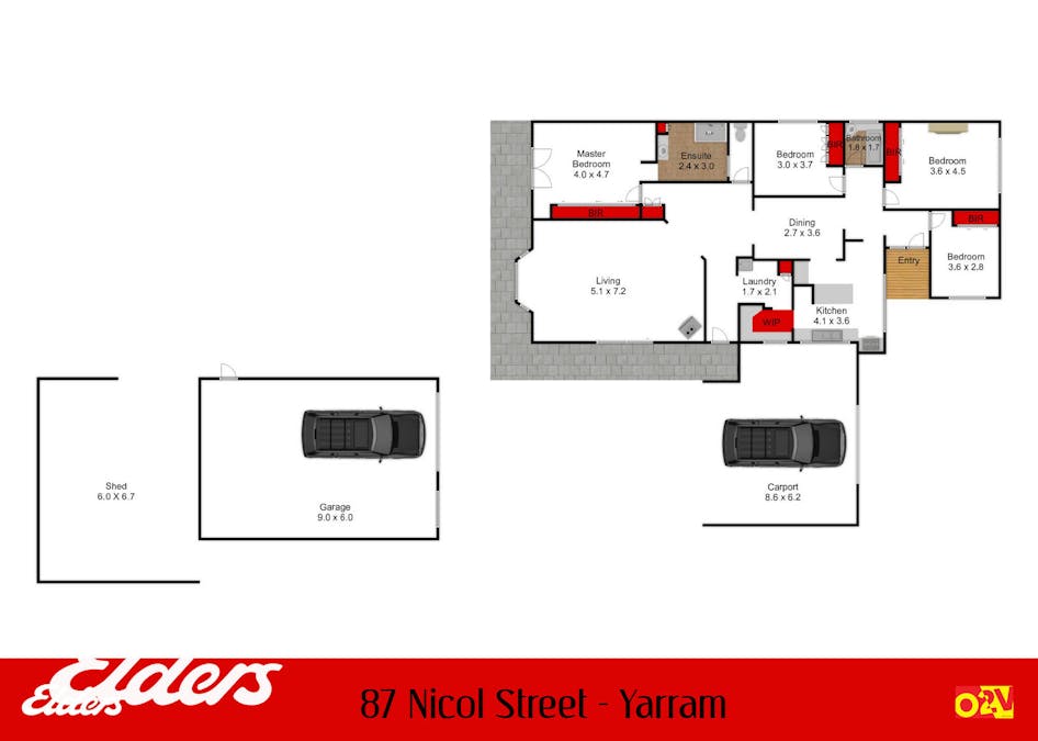 87 Nicol Street, Yarram, VIC, 3971 - Floorplan 1