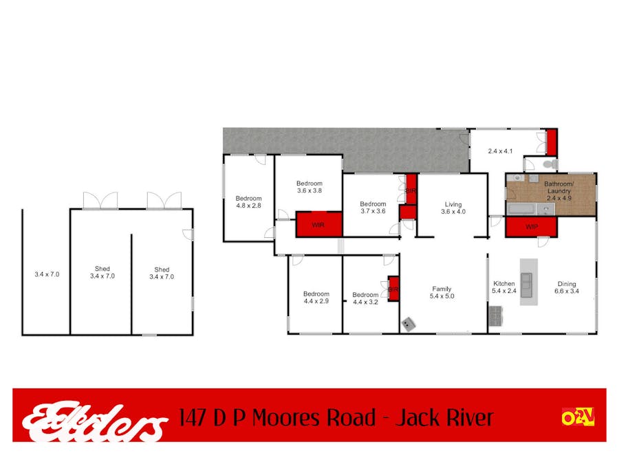 147 Dp Moores Road, Jack River, VIC, 3971 - Floorplan 1