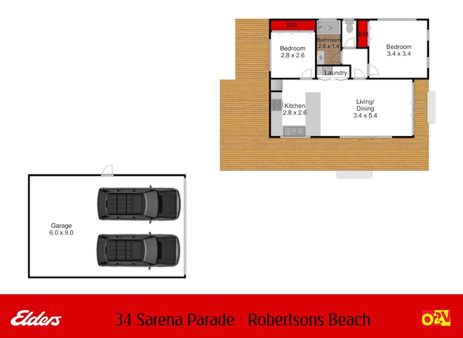 34 Sarena Parade, Robertsons Beach, VIC, 3971 - Floorplan 1