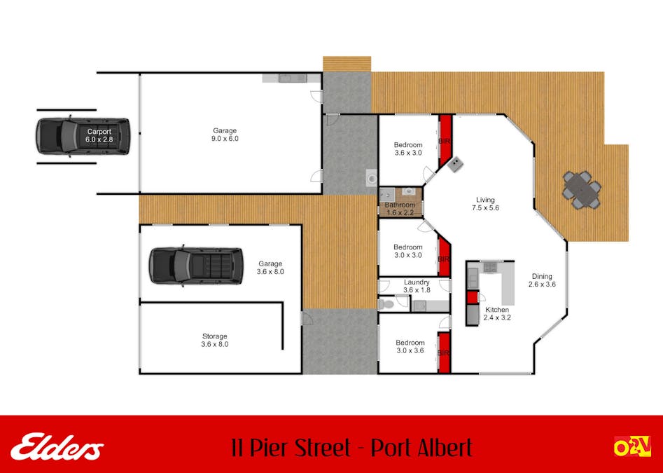 11 Pier Street, Port Albert, VIC, 3971 - Floorplan 1