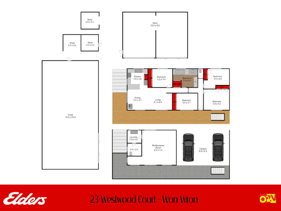 23 Westwood Court , Won Wron, VIC, 3971 - Floorplan 1