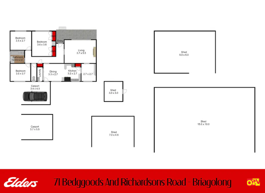 71 Bedggoods And Richardsons Road, Briagolong, VIC, 3860 - Floorplan 1