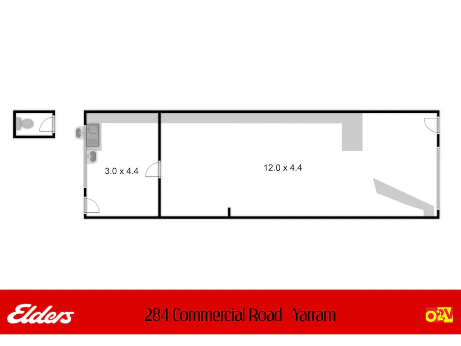 284 Commercial Road, Yarram, VIC, 3971 - Floorplan 1