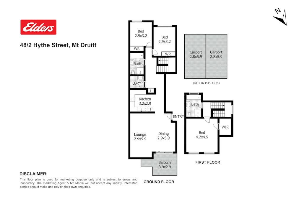 48/2 Hythe Street, Mount Druitt, NSW, 2770 - Floorplan 1