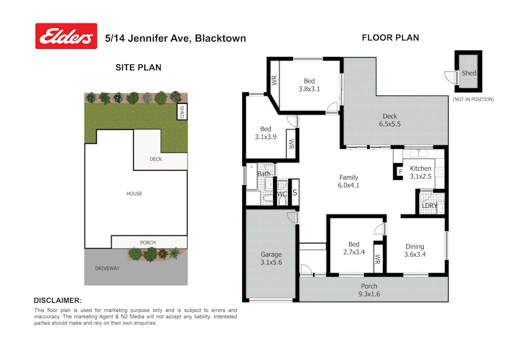5/10-16 Jennifer Avenue, Blacktown, NSW, 2148 - Floorplan 1