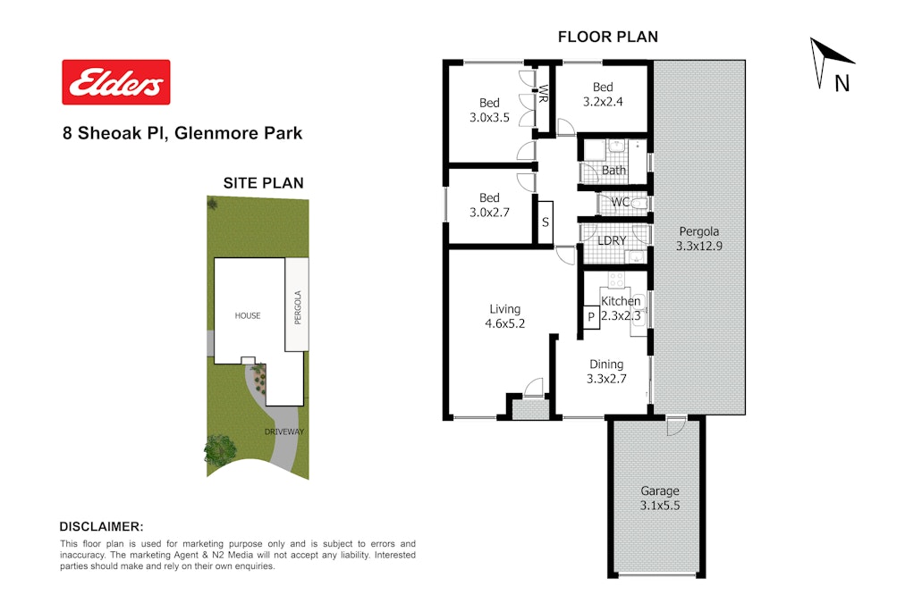 8 Sheoak Place, Glenmore Park, NSW, 2745 - Floorplan 1