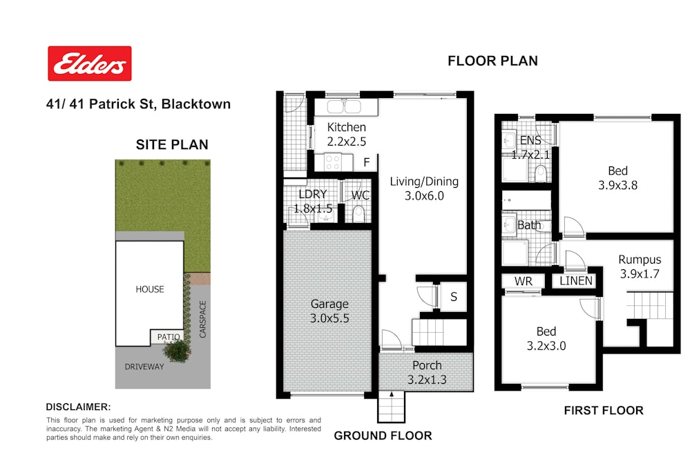 41/41 Patricia Street, Blacktown, NSW, 2148 - Floorplan 1