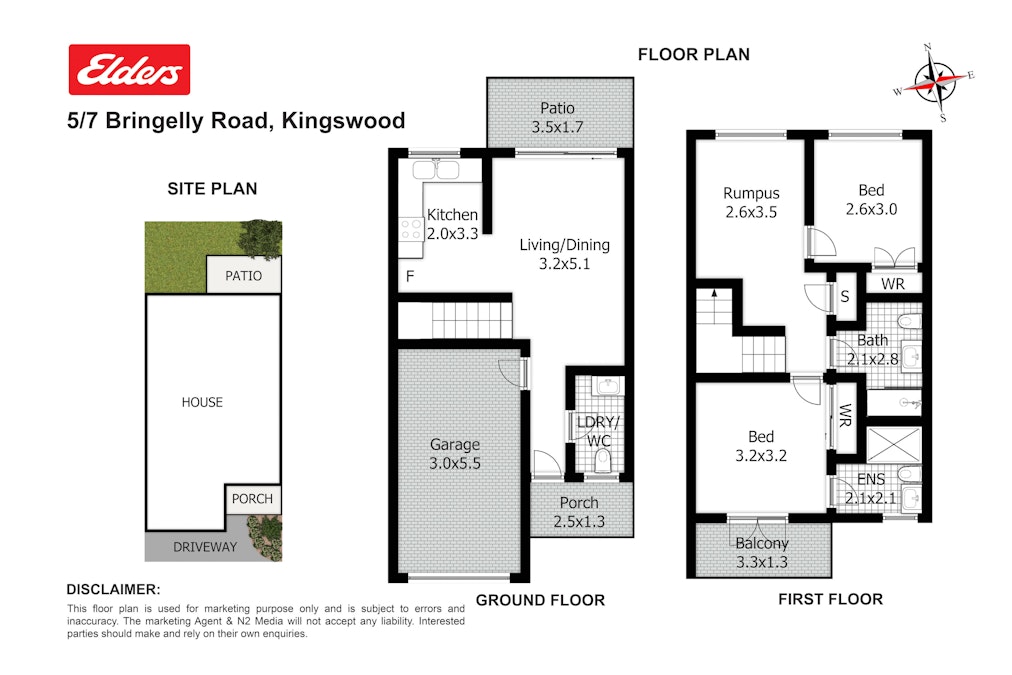 5/7 Bringelly Road, Kingswood, NSW, 2747 - Floorplan 1