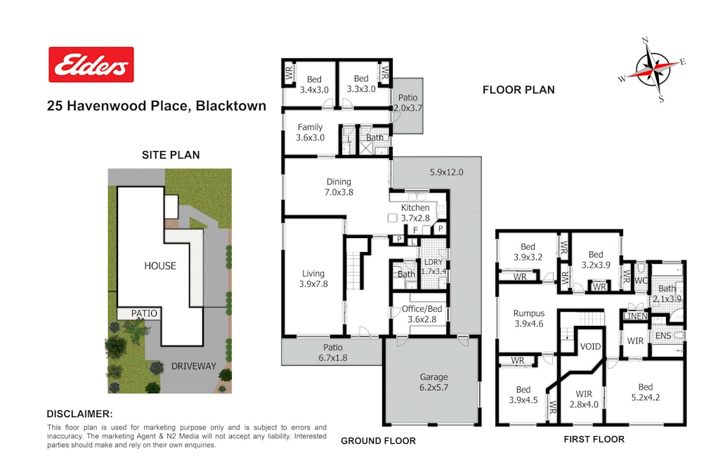 25 Havenwood Place, Blacktown, NSW, 2148 - Floorplan 1