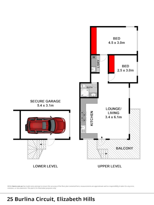 25 Burlina Circuit, Elizabeth Hills, NSW, 2171 - Floorplan 1