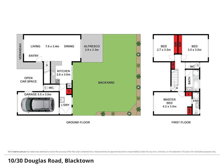 10/32-34 Douglas Road, Quakers Hill, NSW, 2763 - Floorplan 1