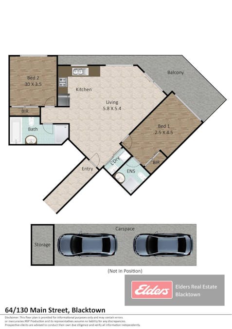 64/130 Main Street, Blacktown, NSW, 2148 - Floorplan 1