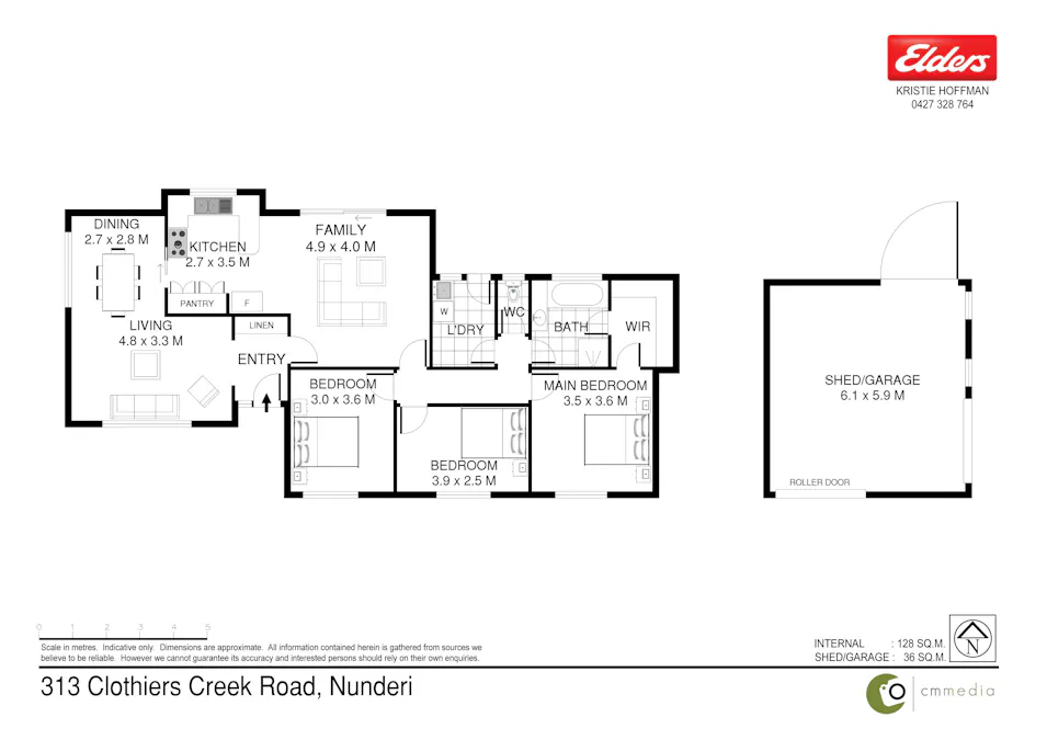 313 Clothiers Creek Road, Nunderi, NSW, 2484 - Floorplan 1