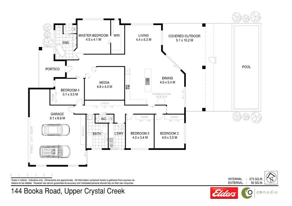 144 Booka Road, Upper Crystal Creek, NSW, 2484 - Floorplan 1