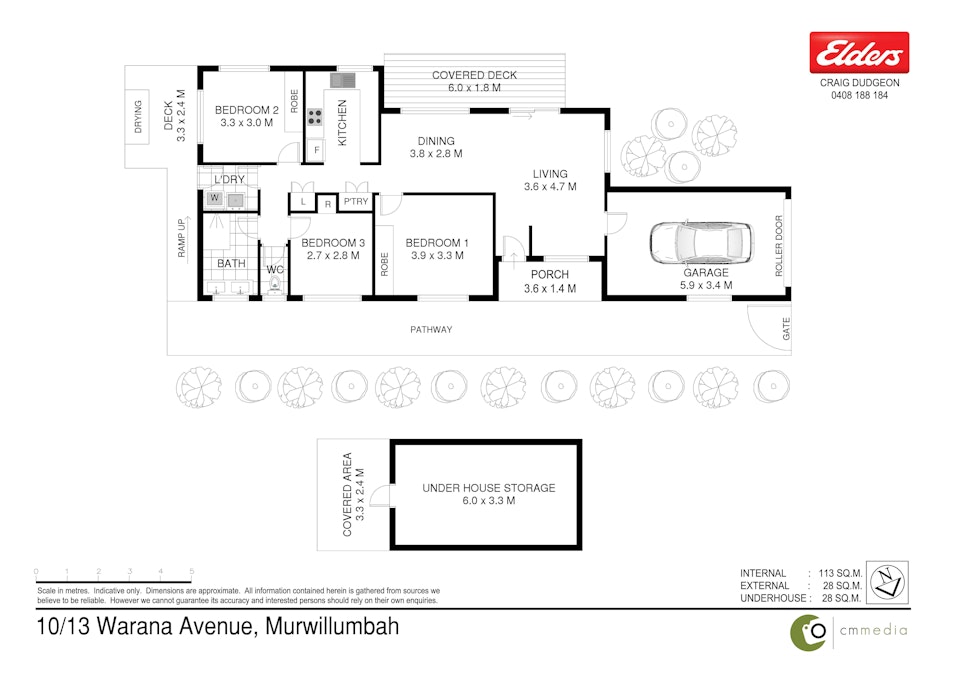 10/13 Warana Avenue, Bray Park, NSW, 2484 - Floorplan 1