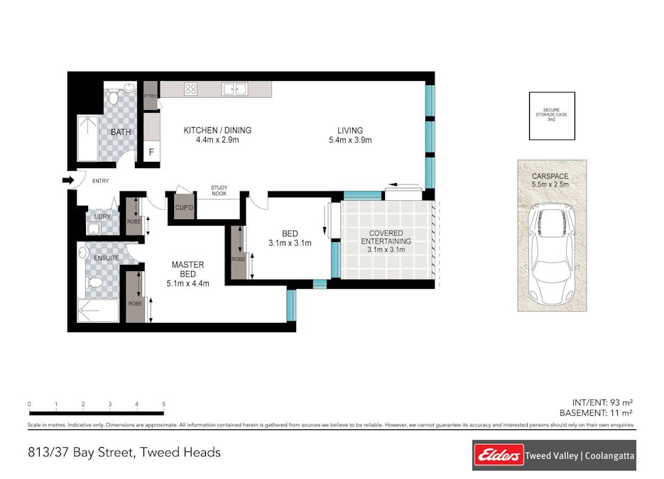 813/37 Bay Street, Tweed Heads, NSW, 2485 - Floorplan 1