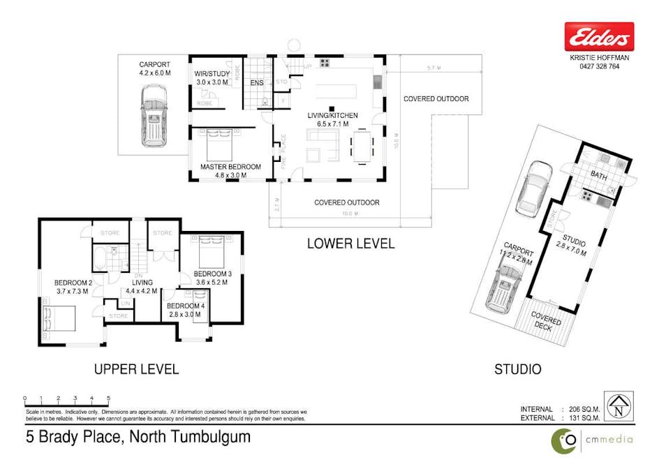 5 Brady Place, North Tumbulgum, NSW, 2490 - Floorplan 1