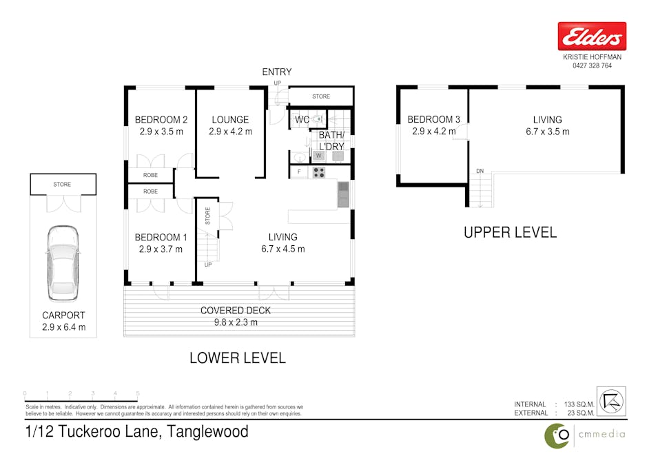 1/12 Tuckeroo Lane, Tanglewood, NSW, 2488 - Floorplan 1