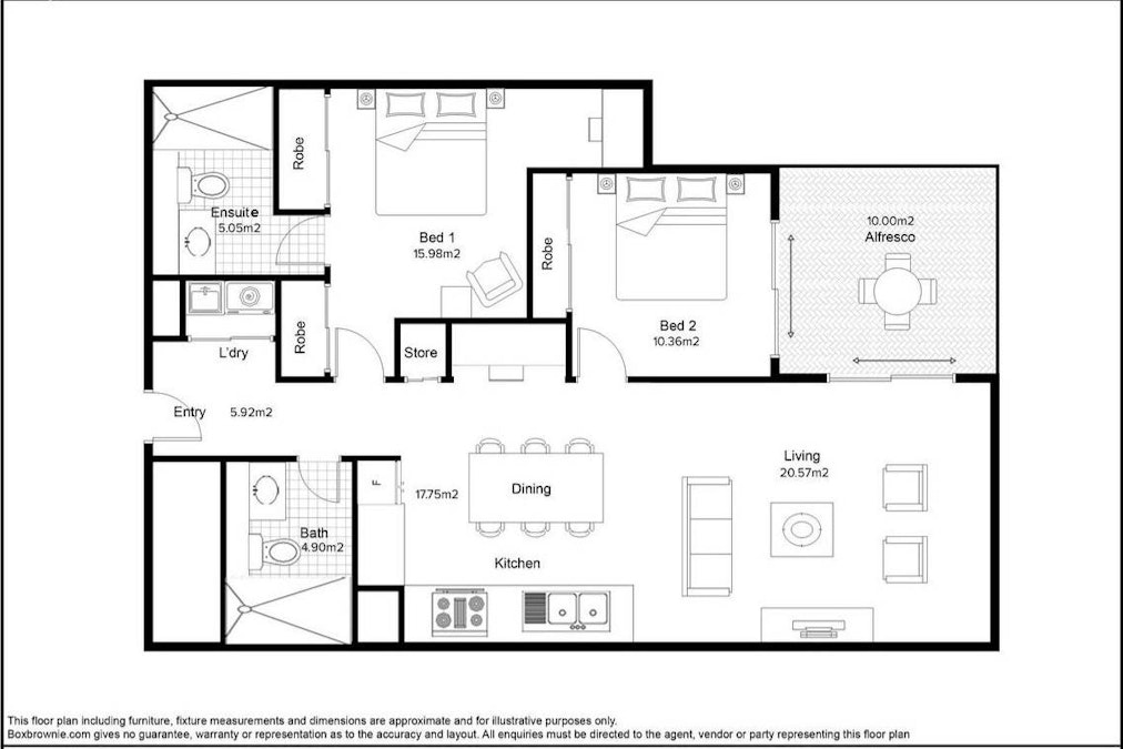 612/37 Bay Street, Tweed Heads, NSW, 2485 - Floorplan 1