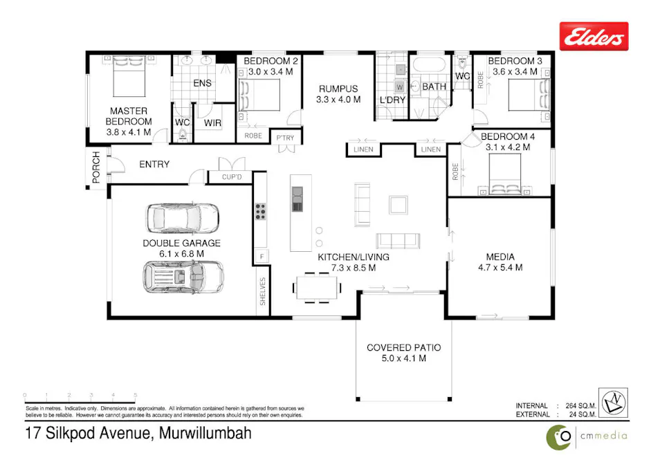 17 Silkpod Avenue, Murwillumbah, NSW, 2484 - Floorplan 1