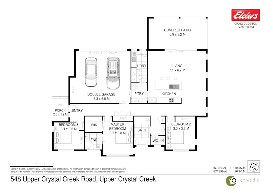 548 Upper Crystal Creek Road, Upper Crystal Creek, NSW, 2484 - Floorplan 1