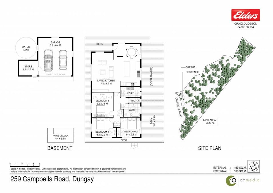 259 Campbells Road, Dungay, NSW, 2484 - Floorplan 1