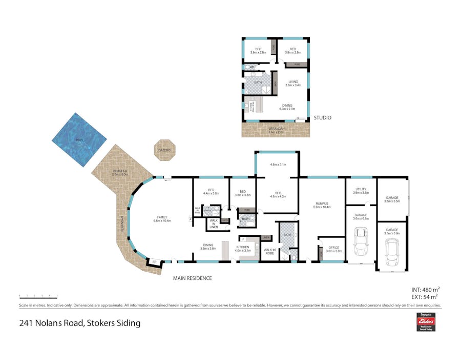 241 Nolans Road, Stokers Siding, NSW, 2484 - Floorplan 1