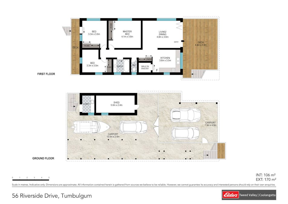 56 Riverside Drive, Tumbulgum, NSW, 2490 - Floorplan 1