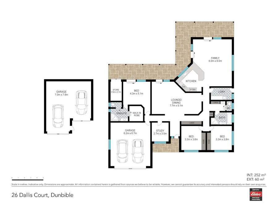 26 Dallis Court, Dunbible, NSW, 2484 - Floorplan 1