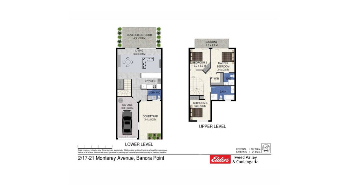 2/17-21 Monterey Avenue, Banora Point, NSW, 2486 - Floorplan 1