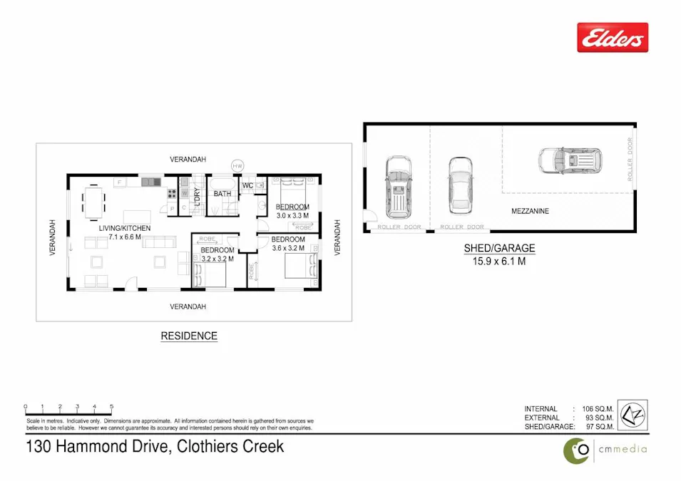 130 Hammond Drive, Clothiers Creek, NSW, 2484 - Floorplan 1