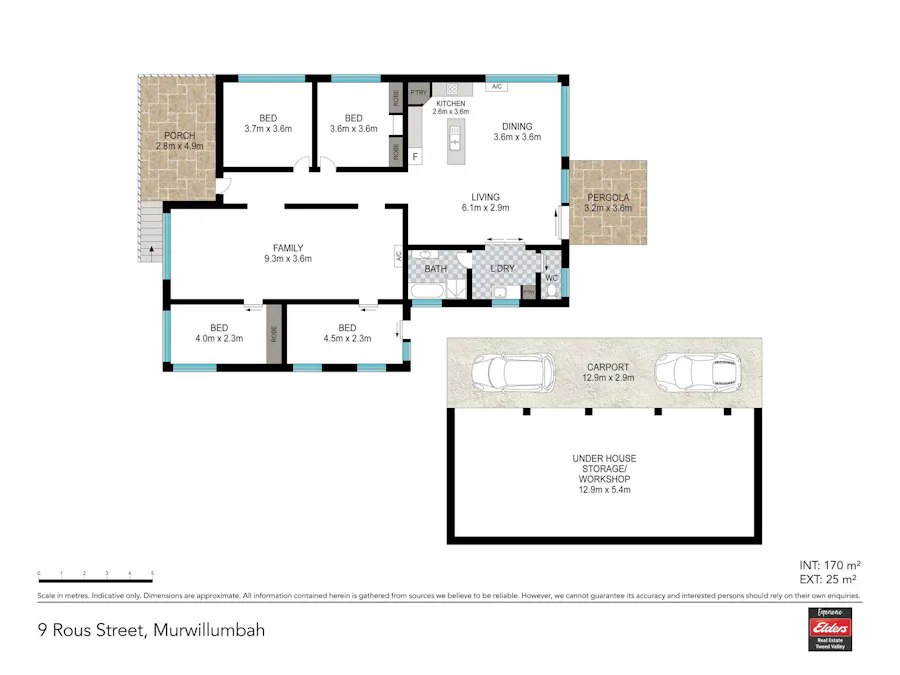 9  Rous Street, Murwillumbah, NSW, 2484 - Floorplan 1