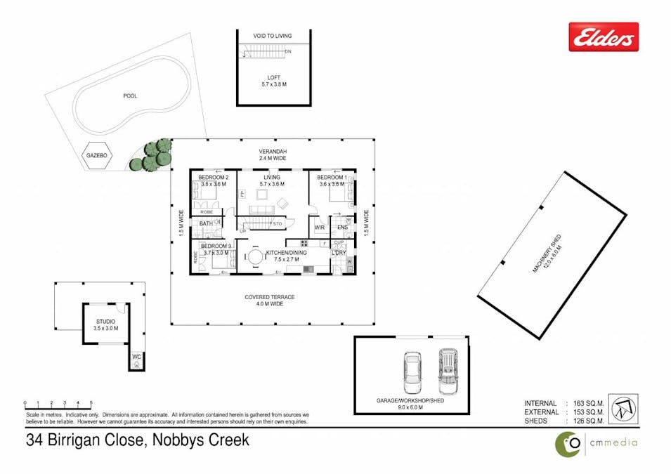34 Birrigan Close, Nobbys Creek, NSW, 2484 - Floorplan 1
