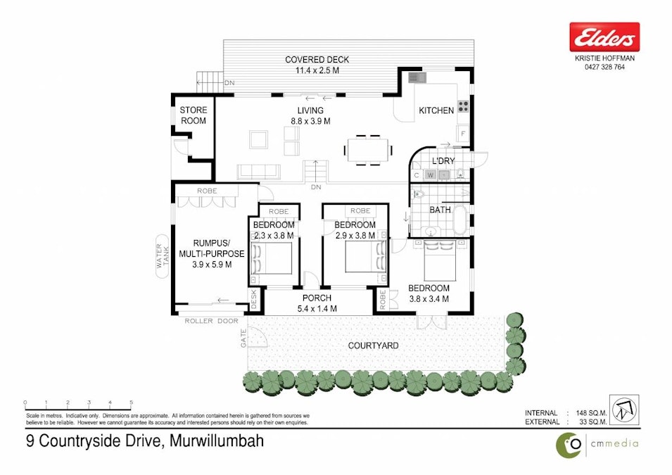 9 Countryside Drive, Murwillumbah, NSW, 2484 - Floorplan 1