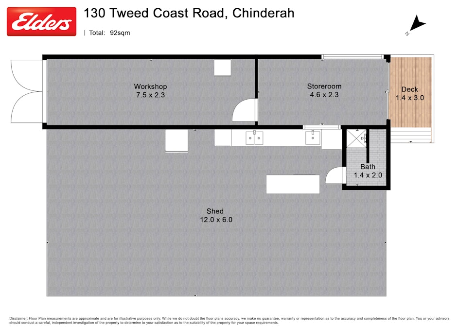 130 Tweed Coast Road, Chinderah, NSW, 2487 - Floorplan 1