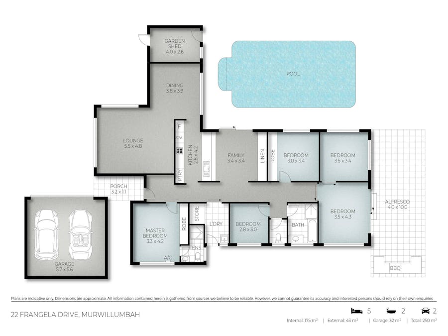 22 Frangela Drive, Murwillumbah, NSW, 2484 - Floorplan 1