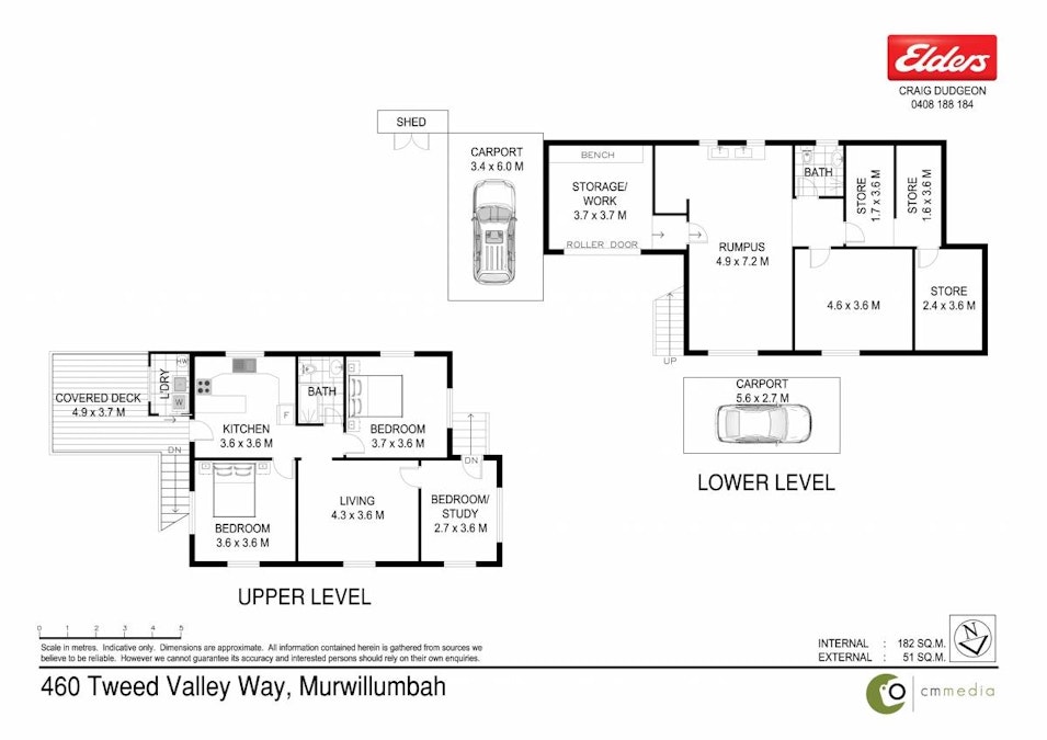 460 Tweed Valley Way, South Murwillumbah, NSW, 2484 - Floorplan 1