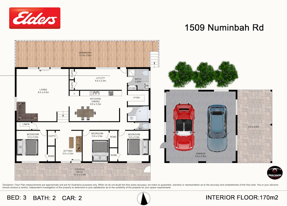 1509 Numinbah Road, Chillingham, NSW, 2484 - Floorplan 1