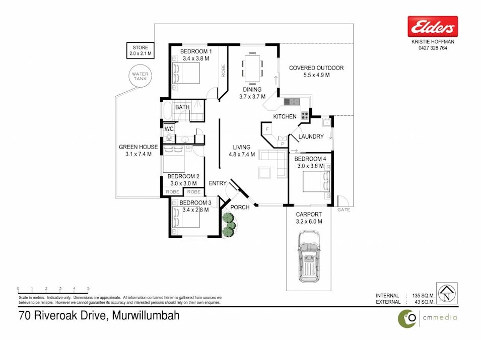 70 Riveroak Drive, Murwillumbah, NSW, 2484 - Floorplan 1