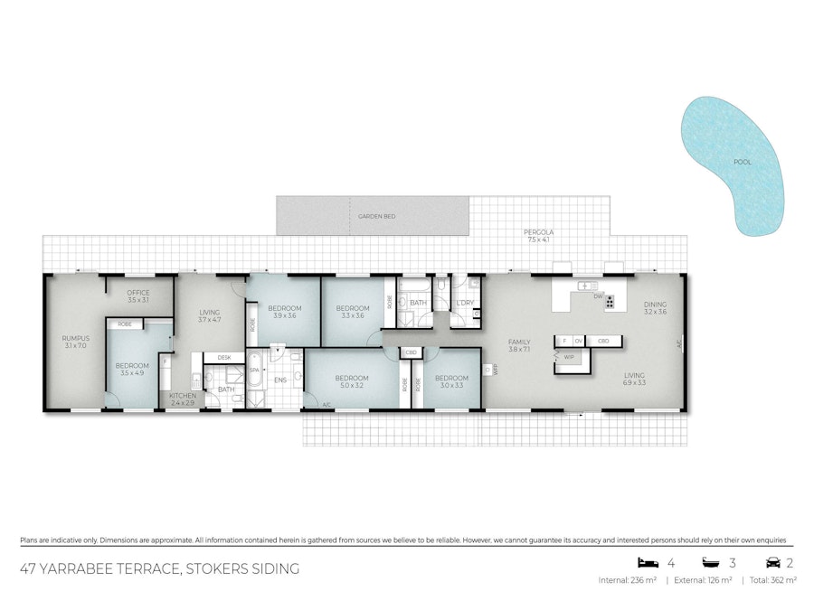 47 Yarrabee Terrace, Stokers Siding, NSW, 2484 - Floorplan 2