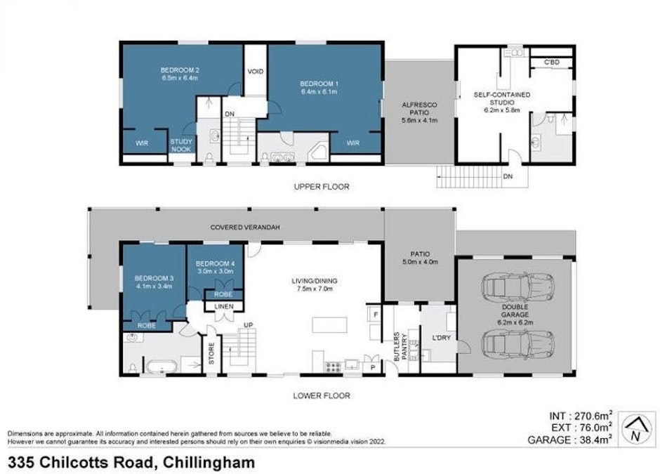 335 Chilcotts Road, Chillingham, NSW, 2484 - Floorplan 1