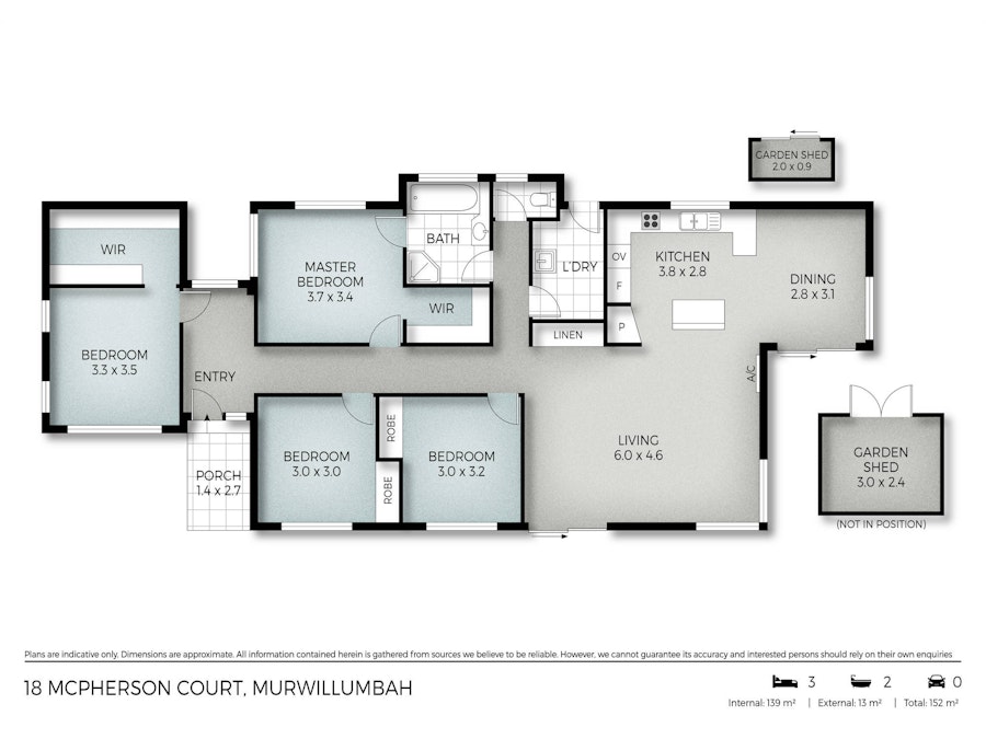 18 Mcpherson Court, Murwillumbah, NSW, 2484 - Floorplan 1