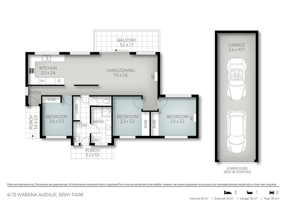 4/13 Warana Avenue, Bray Park, NSW, 2484 - Floorplan 1