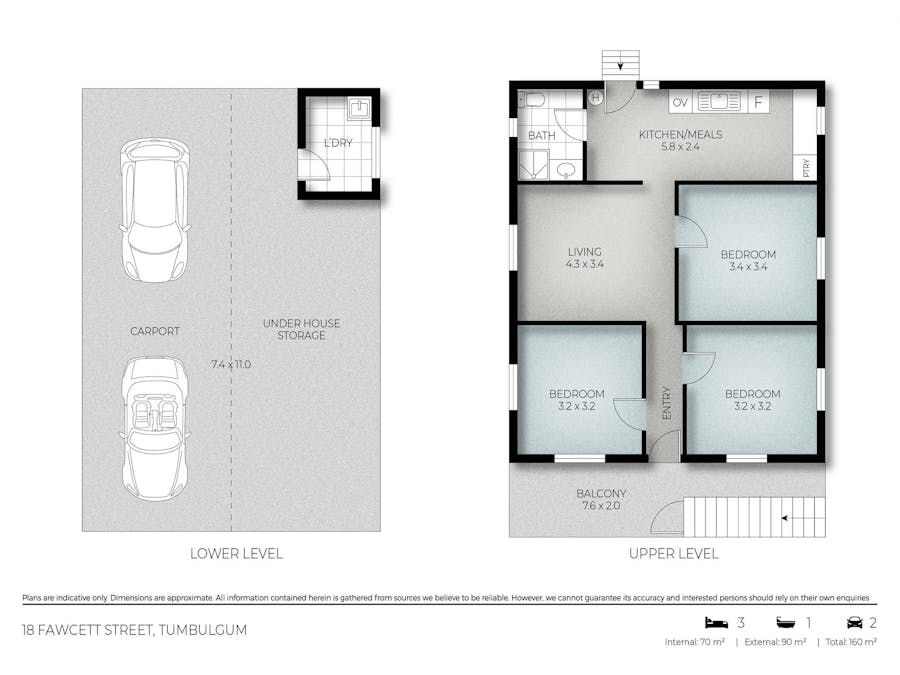 18  Fawcett Street, Tumbulgum, NSW, 2490 - Floorplan 1