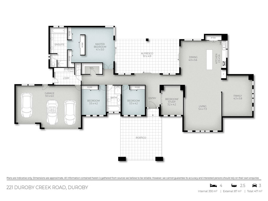 221  Duroby Creek Road, Duroby, NSW, 2486 - Floorplan 1