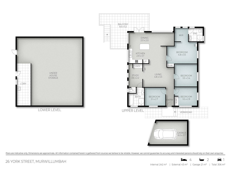 26 York Street, Murwillumbah, NSW, 2484 - Floorplan 1