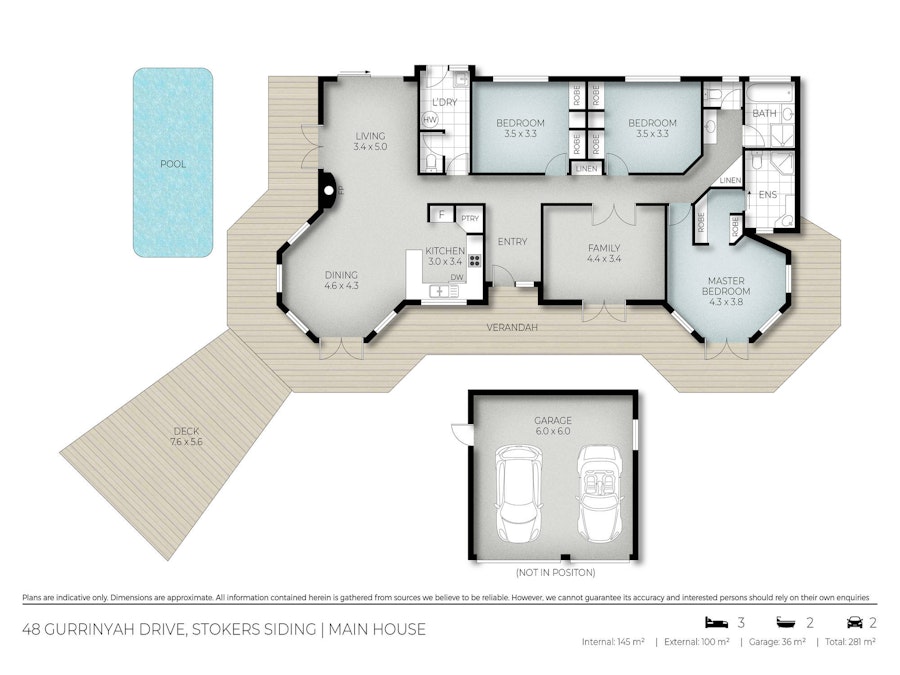 48 Gurrinyah Drive, Stokers Siding, NSW, 2484 - Floorplan 1