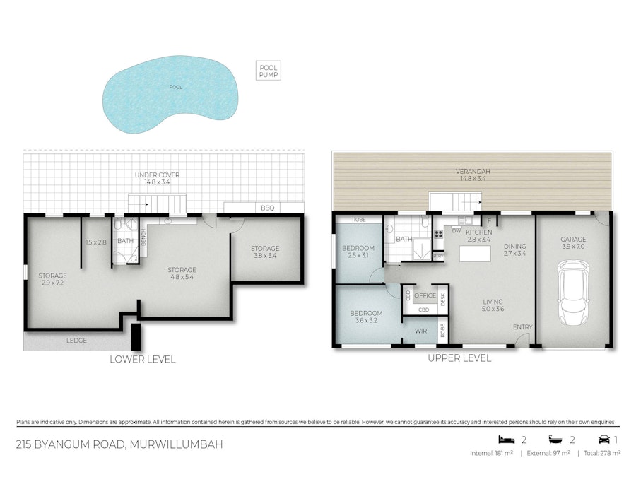 215 Byangum Road, Murwillumbah, NSW, 2484 - Floorplan 1