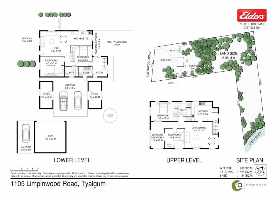 1105 Limpinwood Road, Tyalgum, NSW, 2484 - Floorplan 1